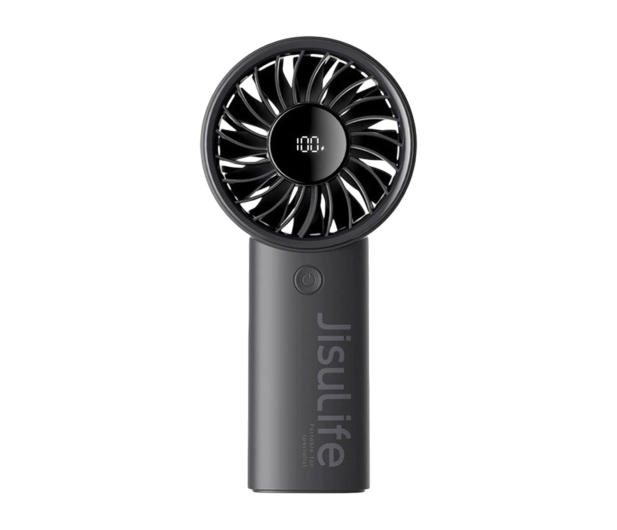 Jisulife Mini wentylator Handheld Fan Life4 3600mAh USB czarny - 1352357 - zdjęcie 3